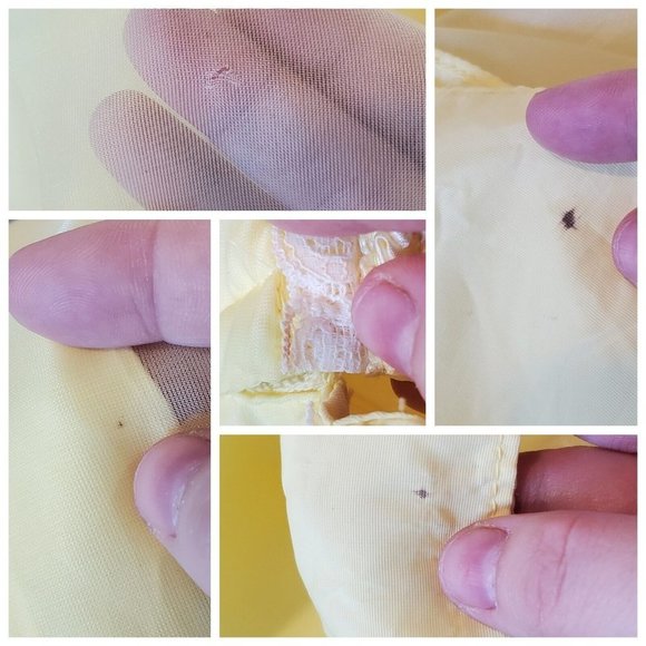 Vintage 70s Womens XS Lemon Yellow Long Maxi‎ Hostess Dress Ruffles Regencycore - Picture 6 of 9